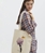 Bolsa nice things shopping estampada flor cruda - Imagen 1
