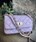 Bolso acolchado piel pequeño lila - Imagen 2