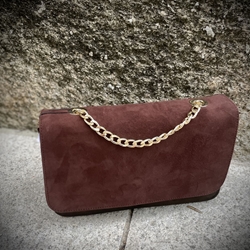 BOLSO Angari b998 moule, ante y charol, bicolor - Imagen 1