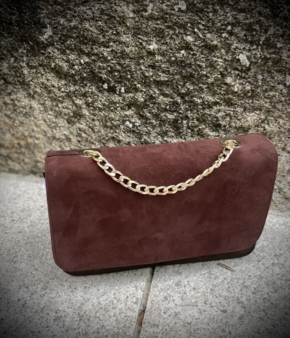 BOLSO Angari b998 moule, ante y charol, bicolor - Imagen 1