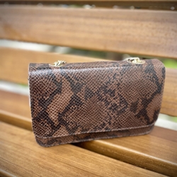 BOLSO Angari b998 Piccata niger marrón chocolate - Imagen 1