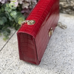 Bolso Angari cuadrado coco rojo - Imagen 1