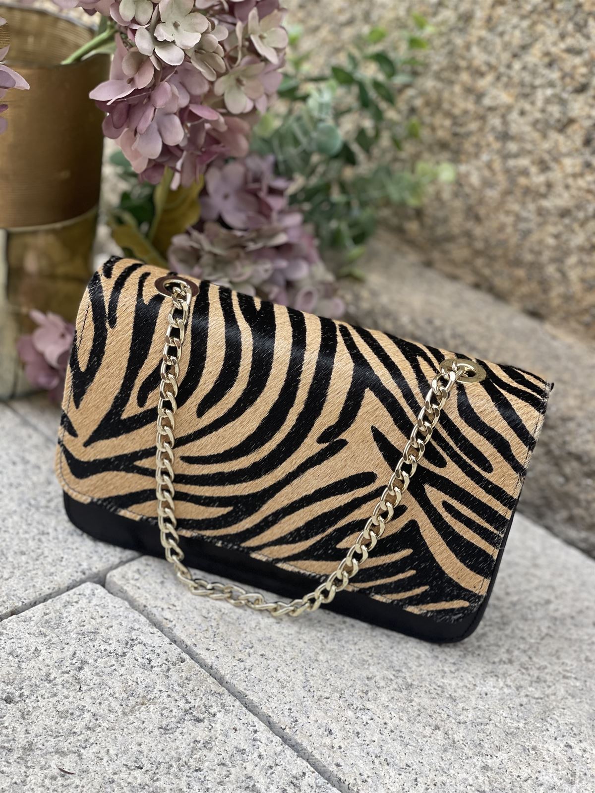 Bolso Angari INDIRA Soft Print Cebra - Imagen 2
