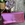 Bolso Angari plano piel laminado metalizado rosa. - Imagen 1