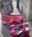 Bolso Angari plano piel laminado metalizado rosa. - Imagen 2
