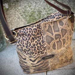 Bolso bandolera Ferchi print - Imagen 1