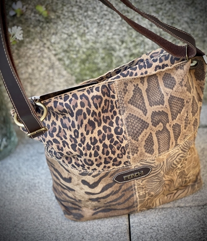 Bolso bandolera Ferchi print - Imagen 1