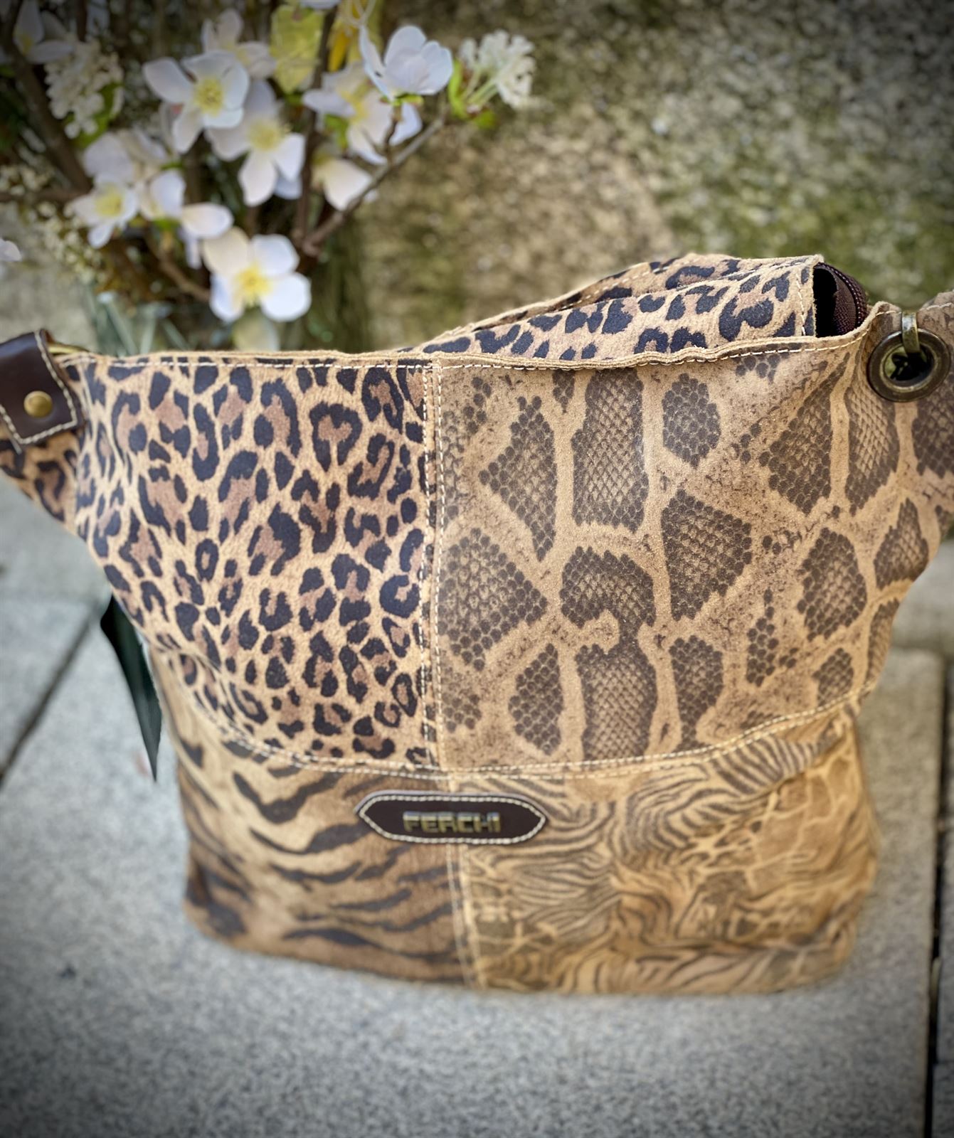 Bolso bandolera Ferchi print - Imagen 3