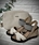 Bolso bandolera Ferchi trenzado crudo - Imagen 1
