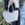 Bolso capazo piel trenzado Blanco MEDIANO - Imagen 1