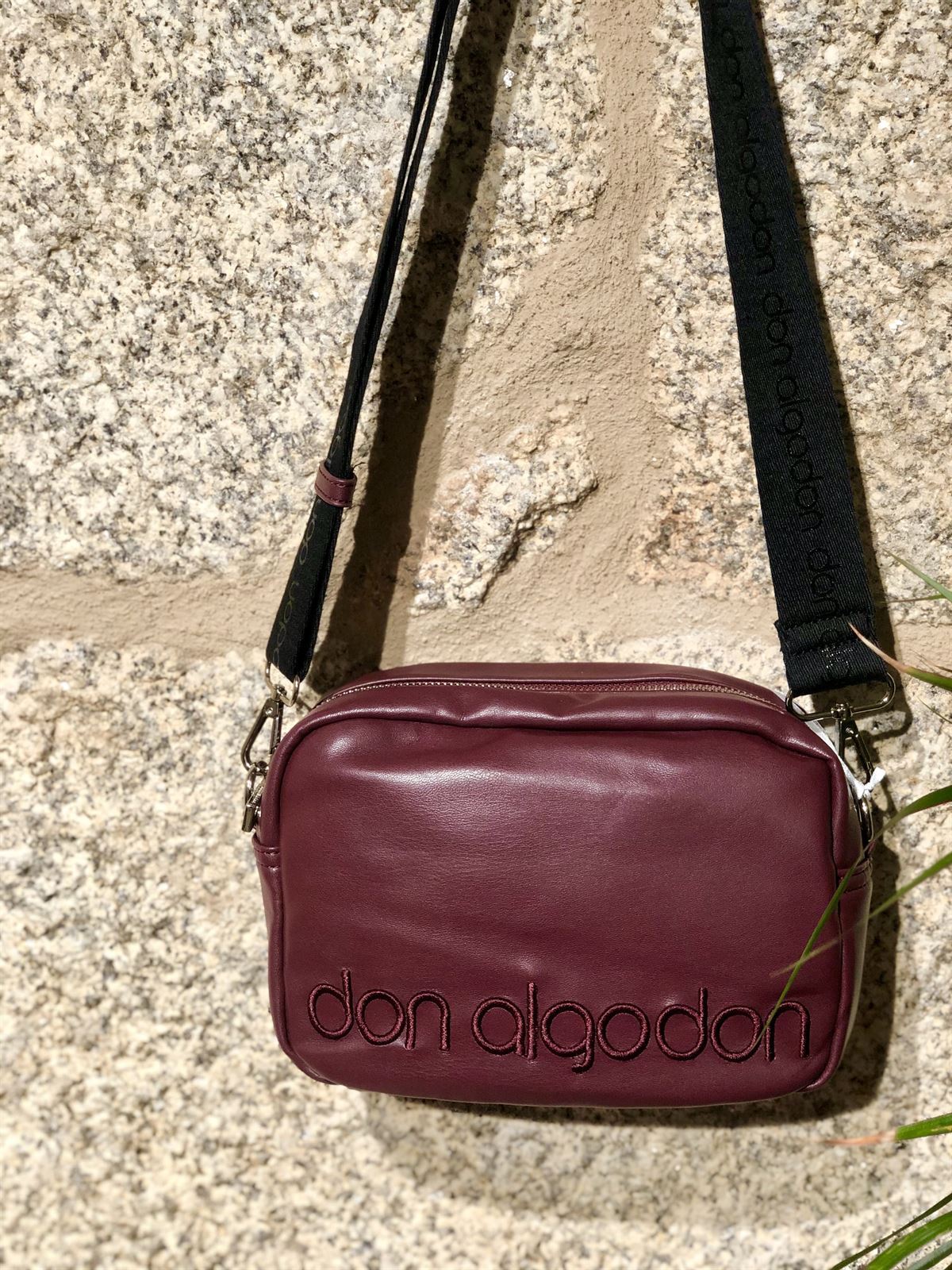 BOLSOS DON ALGODON 2920 GRANATE