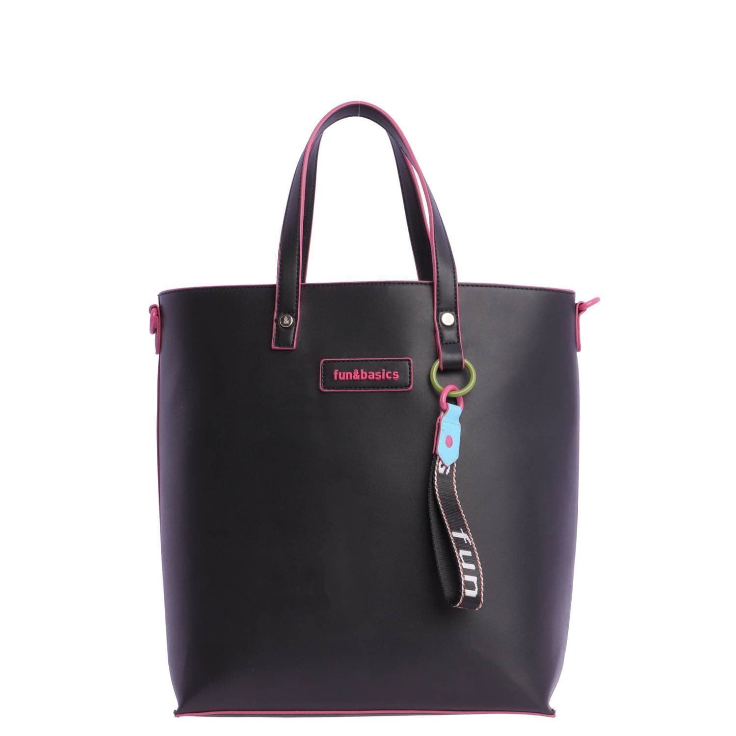 Bolso fun  shopper negro - Imagen 2