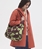 Bolso Nice Things shopping bag REVERSIBLE pistacho/berenjena - Imagen 1