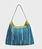Bolso Nice Things shopping bag REVERSIBLE pistacho/turquesa - Imagen 2