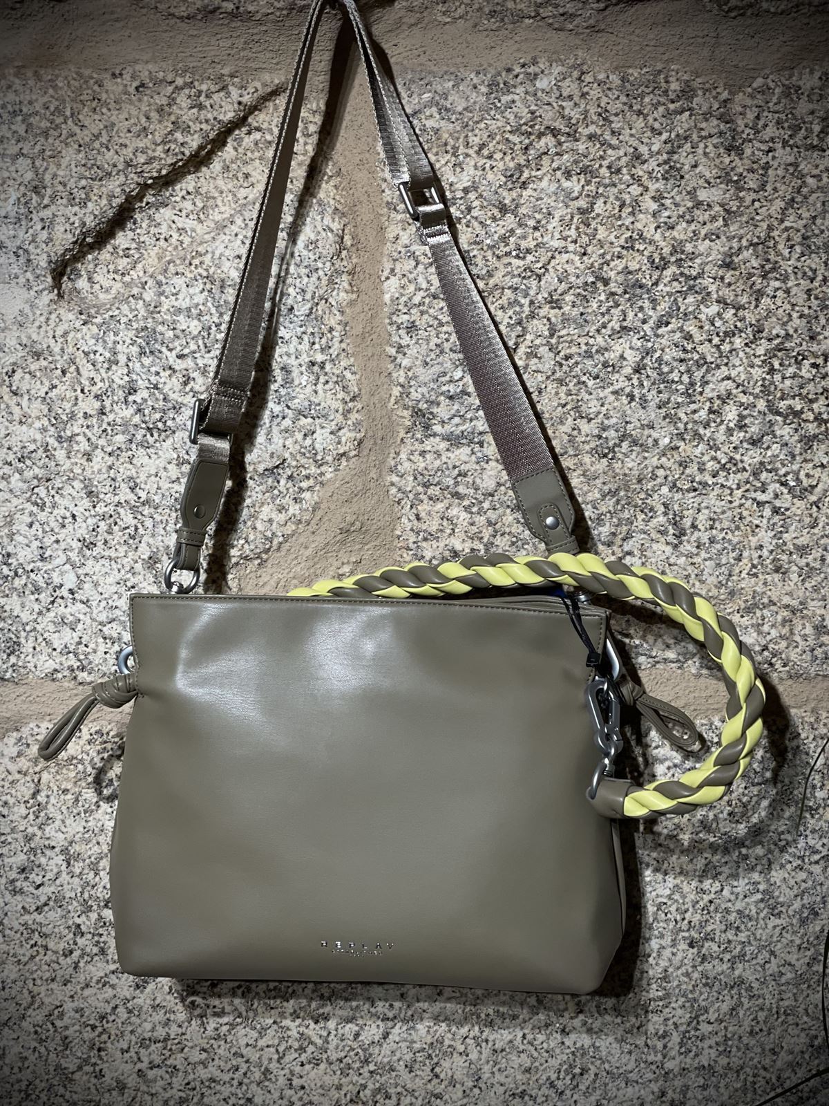 Bolso Replay kaki clarito - Imagen 1