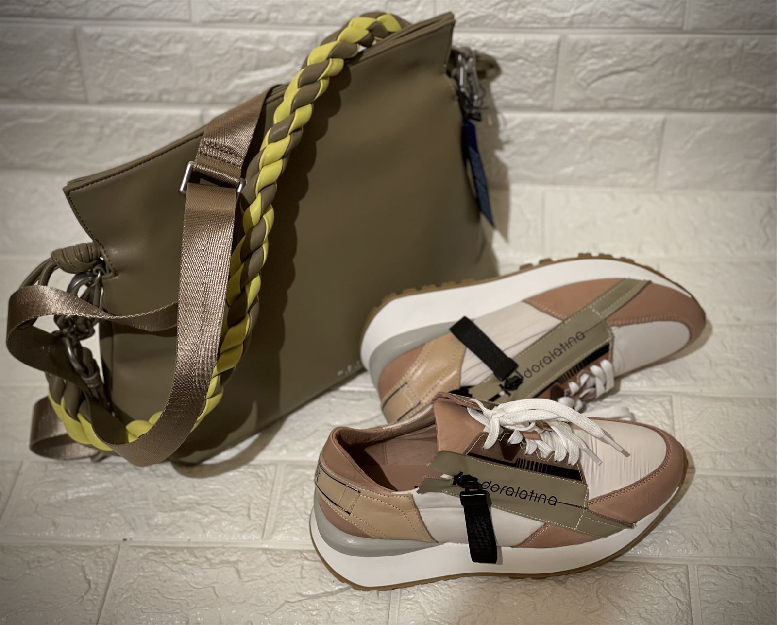 Bolso Replay kaki clarito - Imagen 6