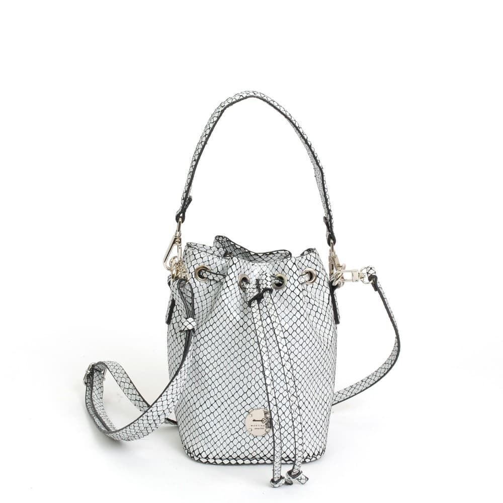 Bolso saquito blanco - Imagen 1