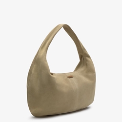 BOLSO YERSE HOBO DE ANTE camel - Imagen 2