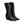 Bota Be Free cowboy piel adorno strass negra - Imagen 2