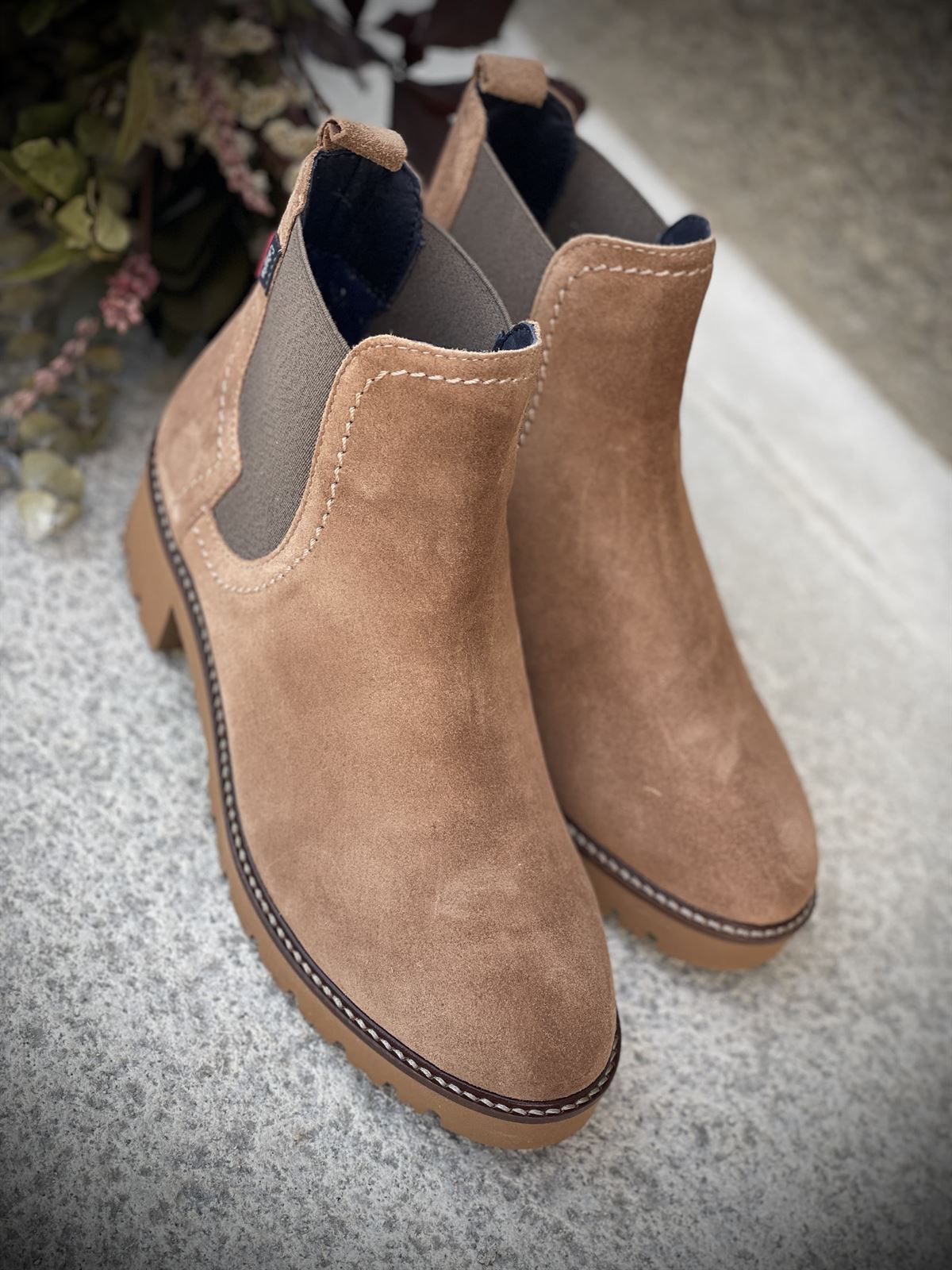 Bota Callaghan 13462 SUN Ante camel - Imagen 5