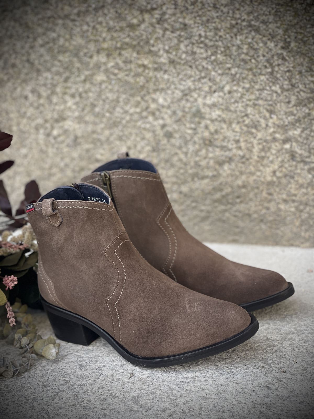 Bota Callaghan 21822 TUNA campera taupe - Imagen 1