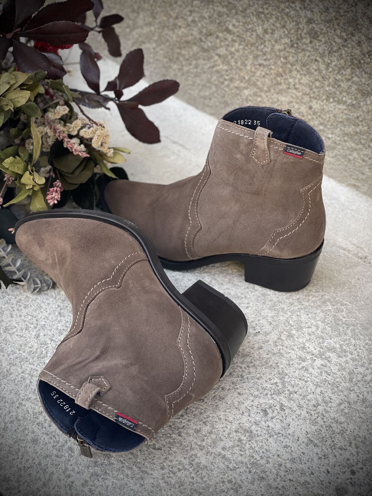 Bota Callaghan 21822 TUNA campera taupe - Imagen 2