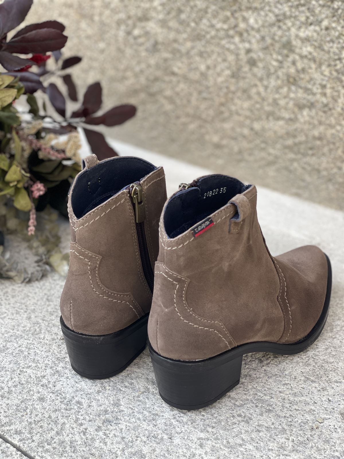 Bota Callaghan 21822 TUNA campera taupe - Imagen 4