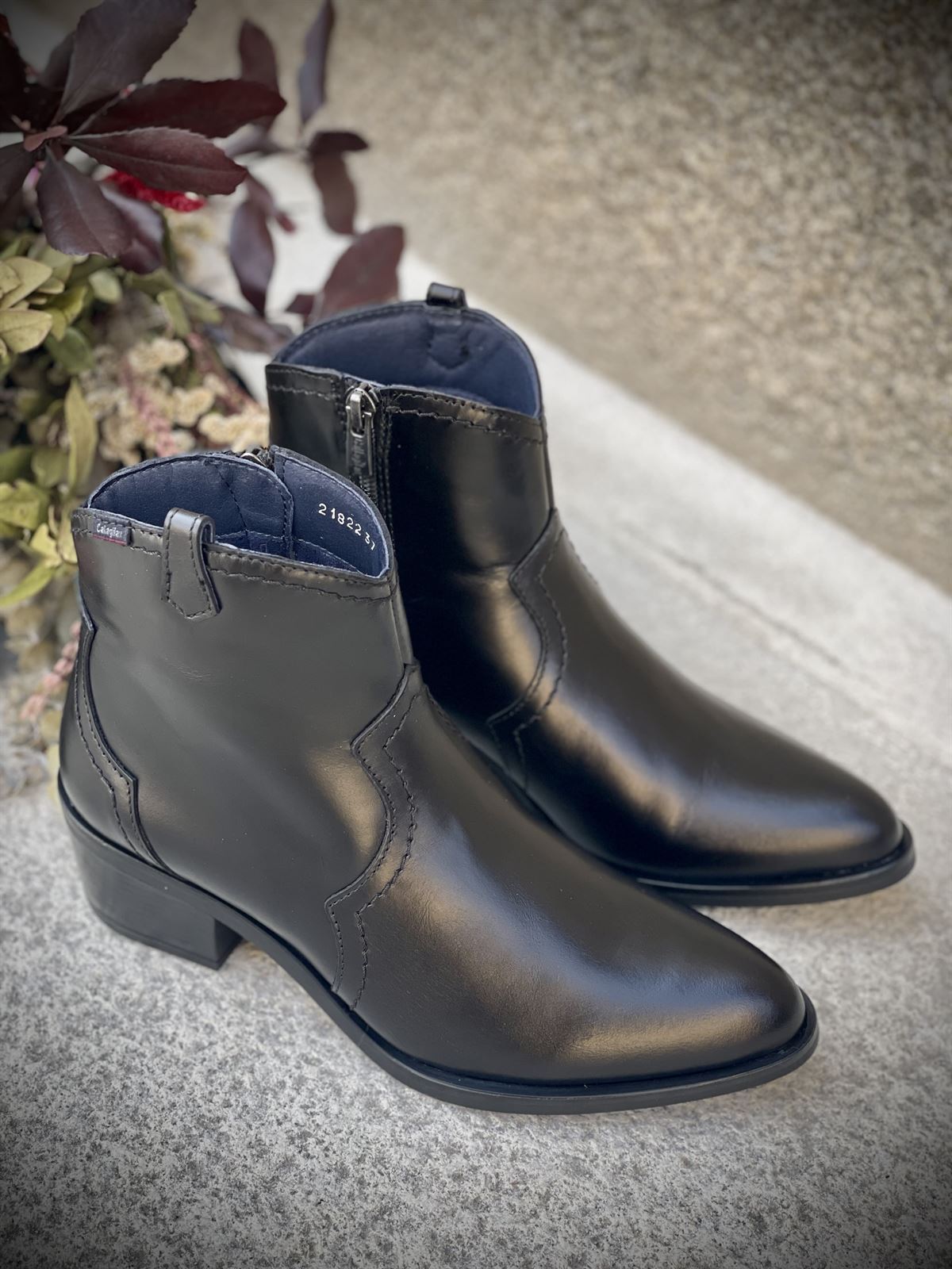 Bota Callaghan 21822 TURIN campera Negra - Imagen 2