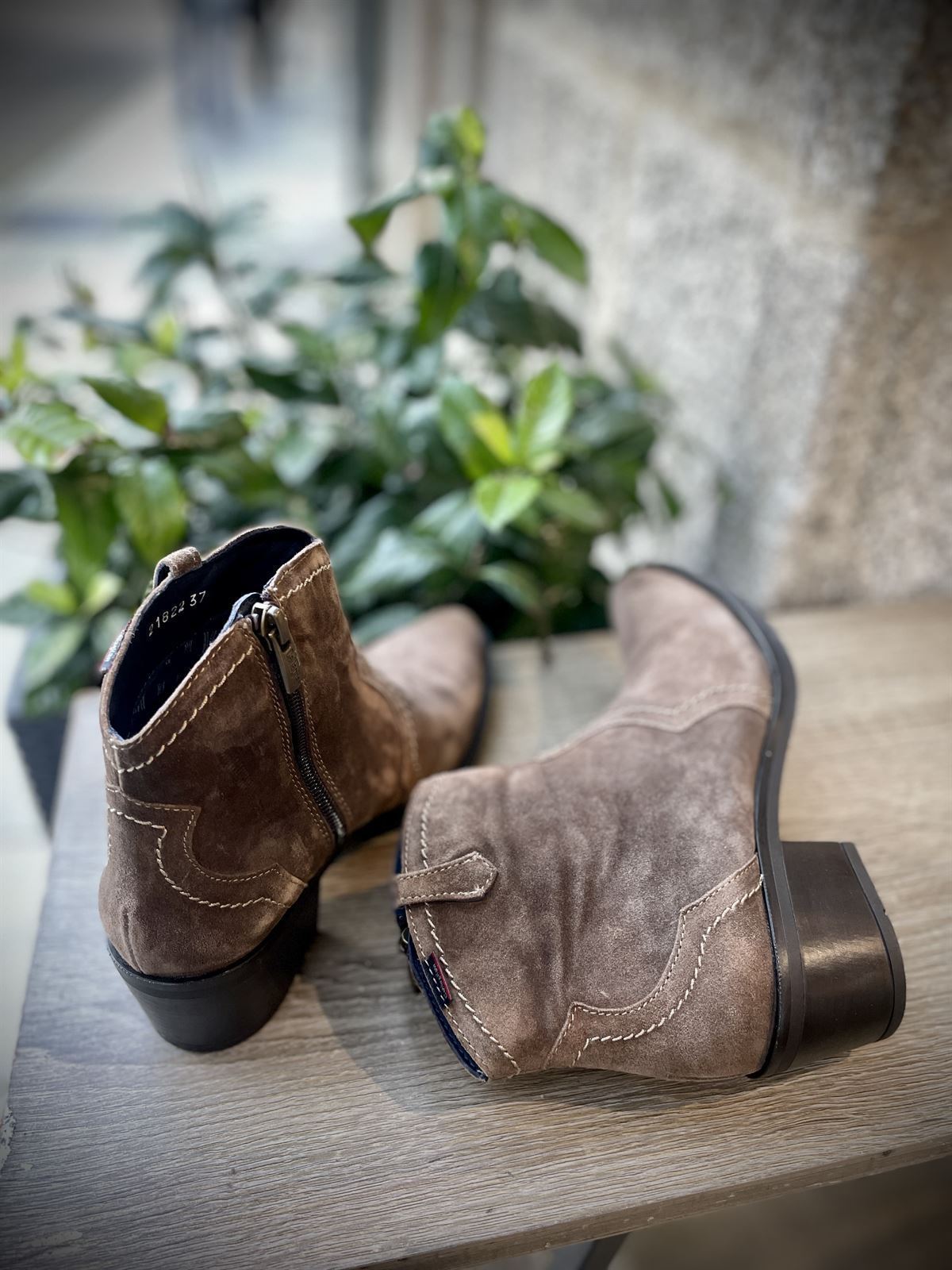 Bota Callaghan campera taupe - Imagen 1