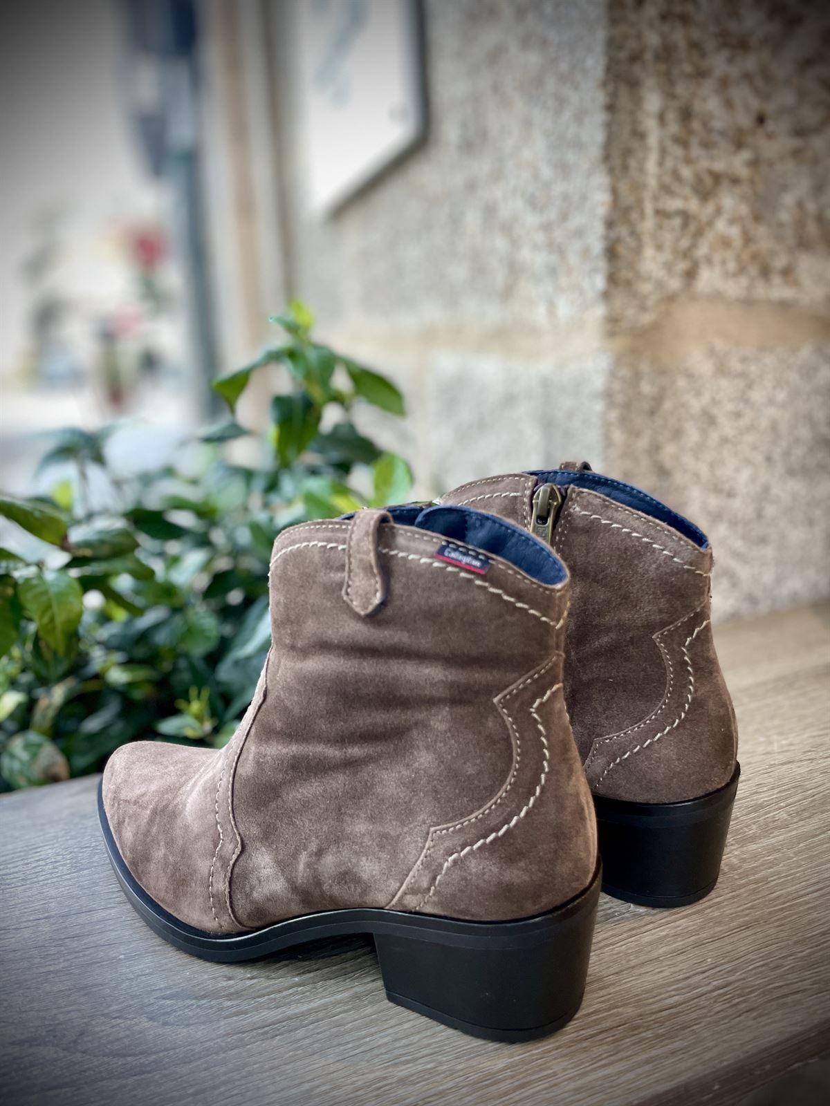 Bota Callaghan campera taupe - Imagen 4