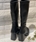 Bota Candelitas retro negra - Imagen 2
