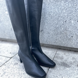 Bota Dibia by Ezzio 57225 caña alta piel negra - Imagen 1