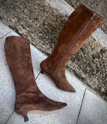 Bota Dibia by Ezzio 57750 ante chocolate brandy - Imagen 1