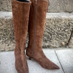 Bota Dibia by Ezzio 57750 ante chocolate brandy - Imagen 2