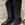 Bota Exé cowboy piel bordados negro - Imagen 1