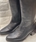 Bota Exé cowboy piel bordados negro - Imagen 2
