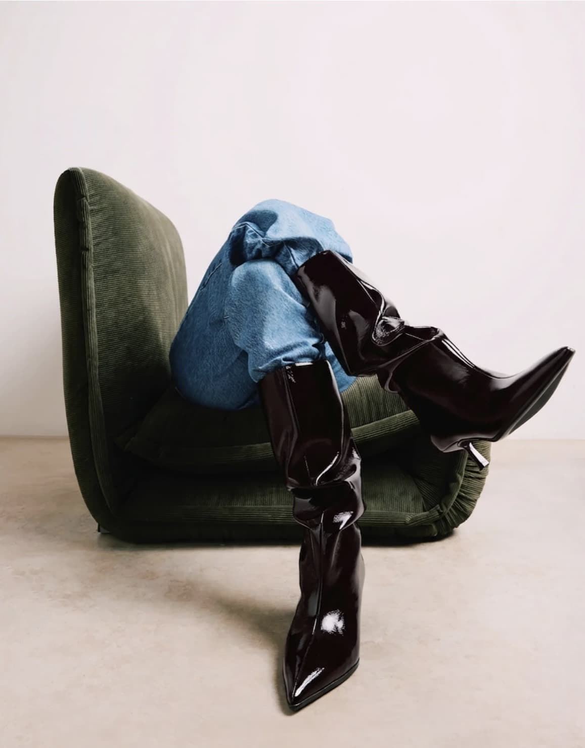 Bota Gioseppo 80129 altas Kittten burdeos - Imagen 2