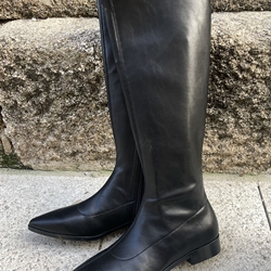 Bota Gioseppo 80681 altas elásticas negro - Imagen 1