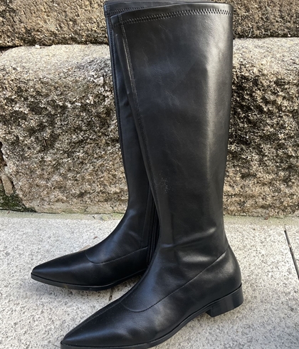 Bota Gioseppo 80681 altas elásticas negro - Imagen 1