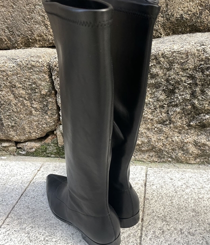 Bota Gioseppo 80681 altas elásticas negro - Imagen 2
