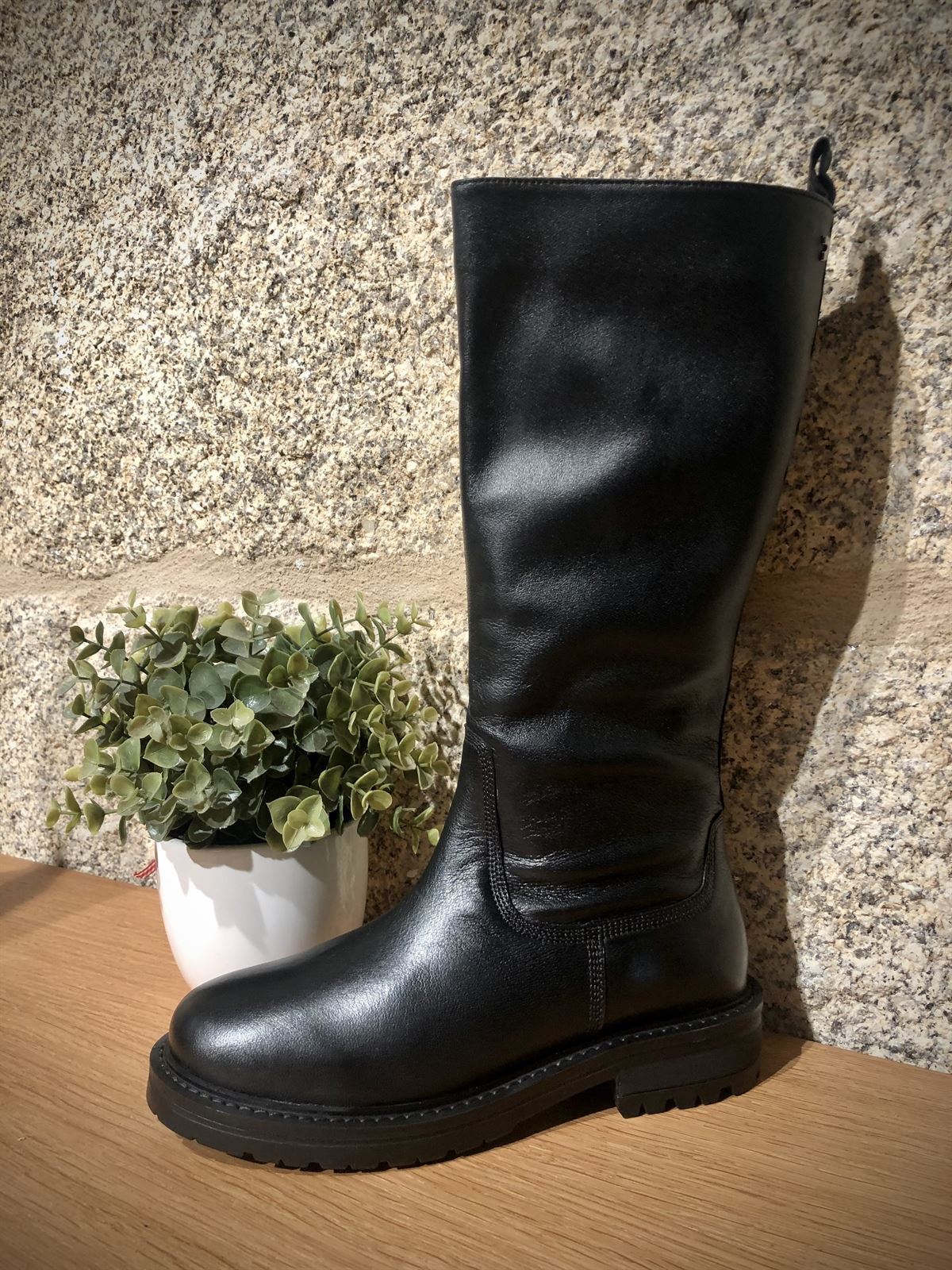 Bota gioseppo alta negra - Imagen 2