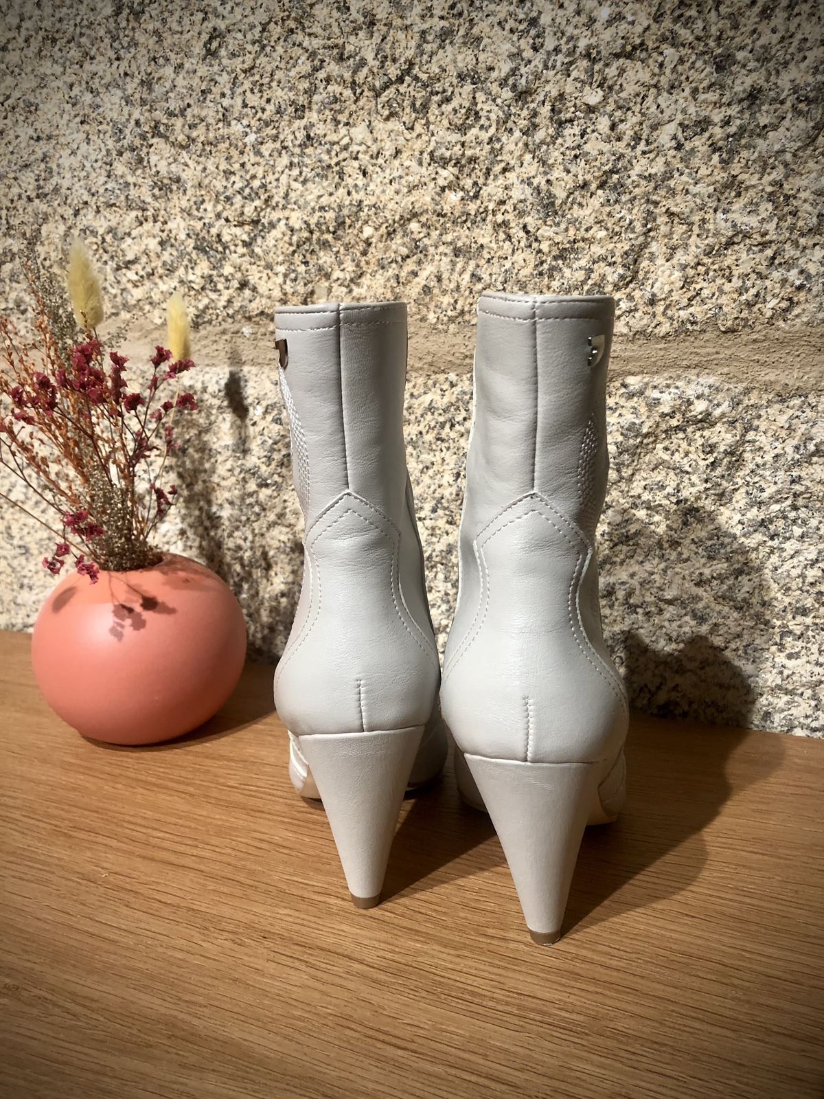 Bota gioseppo blanca campera - Imagen 4