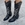 Bota Nemonic campera vivos bordados blanco - Imagen 1