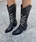 Bota Nemonic campera vivos bordados blanco - Imagen 1