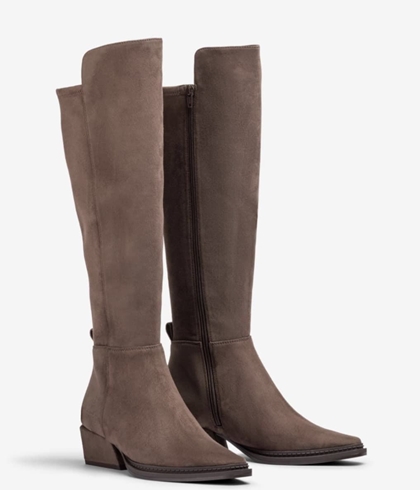 BOTA UNISA CAÑA ALTA GORETO-ST PUNTERA PICO Taupe - Imagen 1