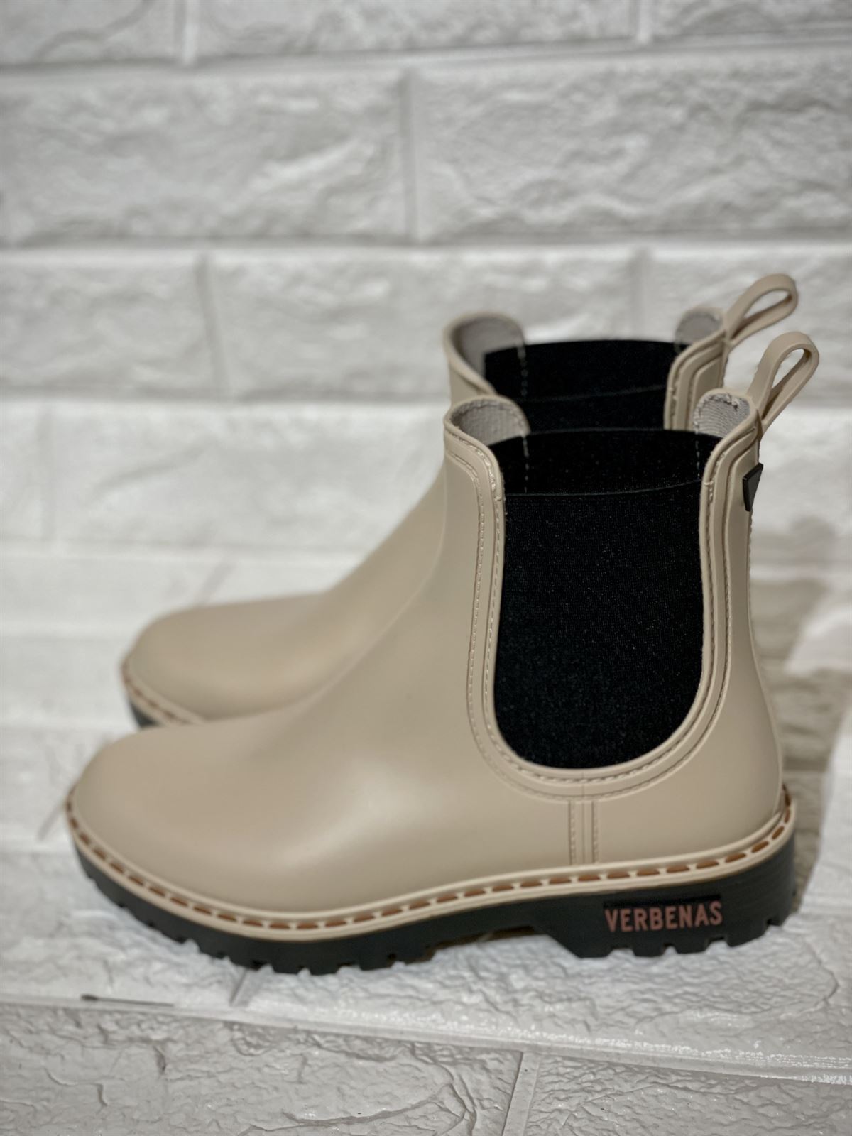 Botas VERBENAS de agua crema - Imagen 3