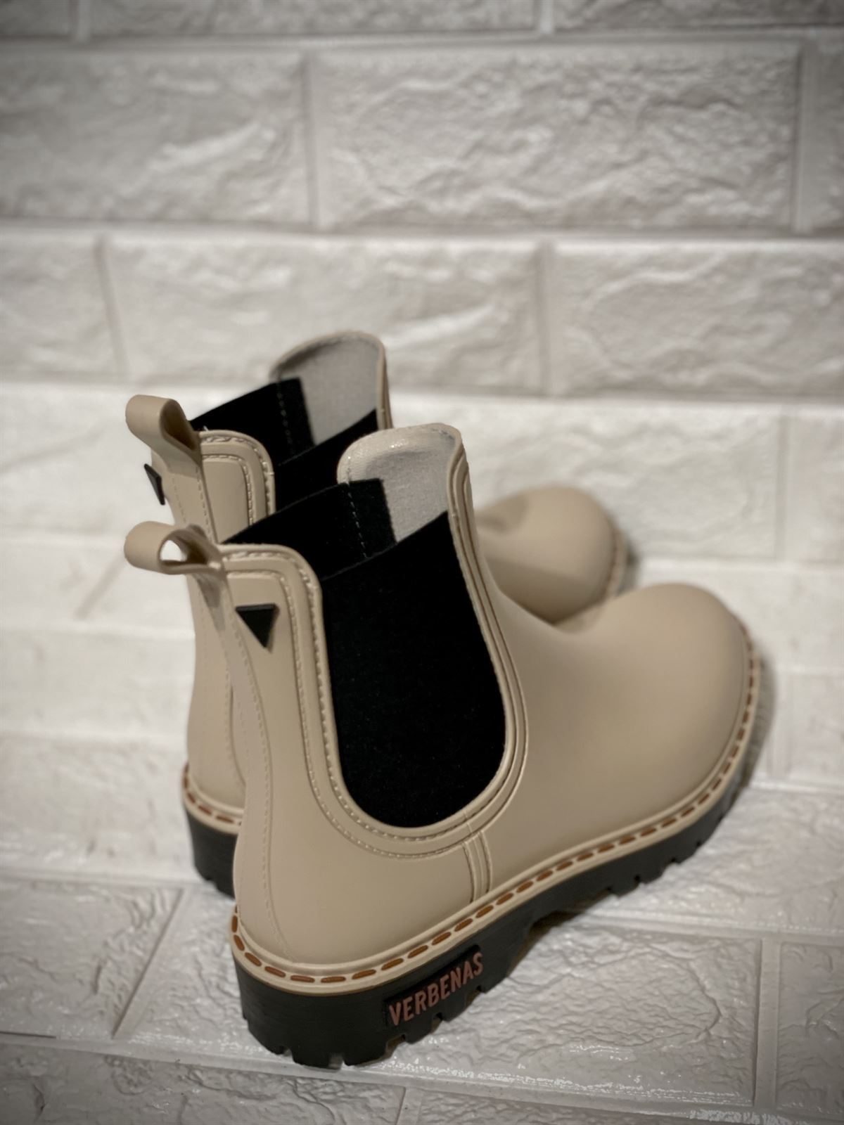 Botas VERBENAS de agua crema - Imagen 4