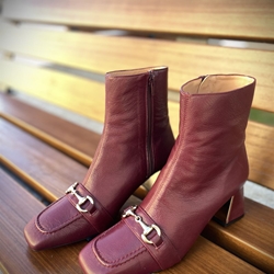Botin Angari 45202-07G MIRTA Canada burdeos - Imagen 2