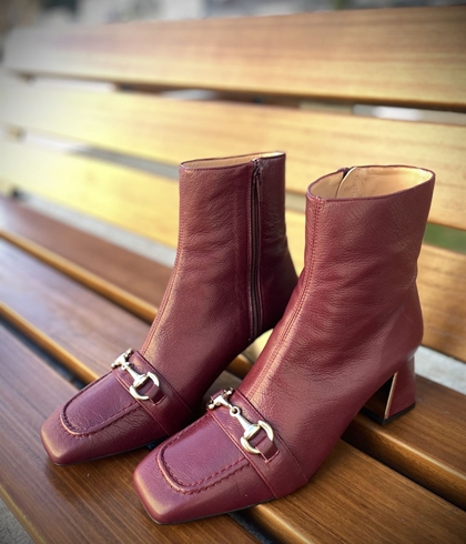 Botin Angari 45202-07G MIRTA Canada burdeos - Imagen 2