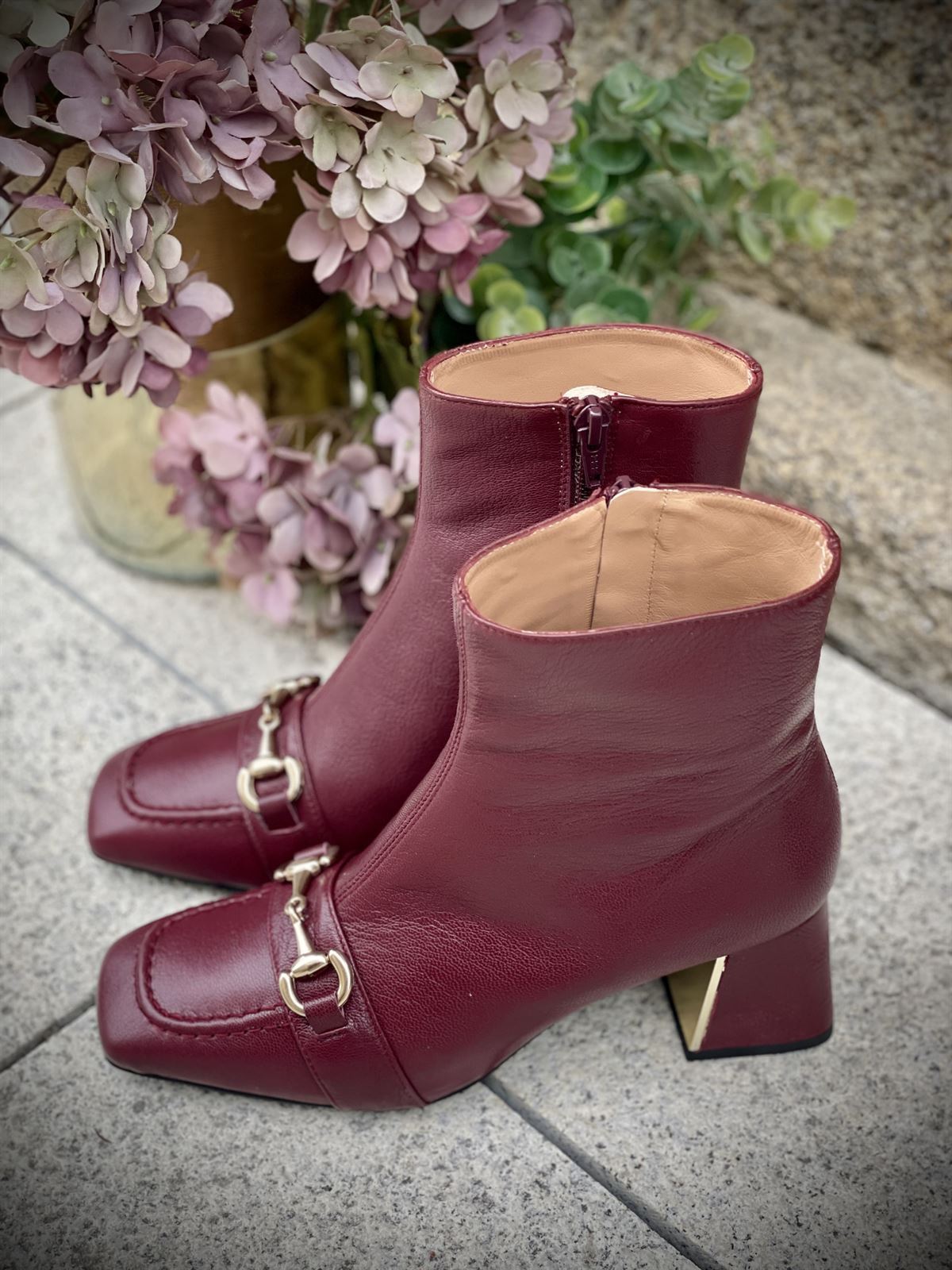 Botin Angari 45202-07G MIRTA Canada burdeos - Imagen 4